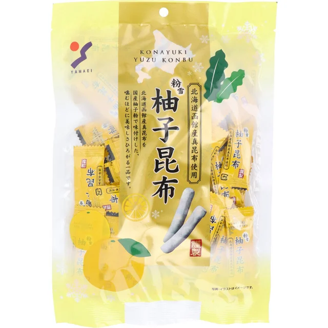 粉雪 柚子昆布零食 130 g — 商品照片 1