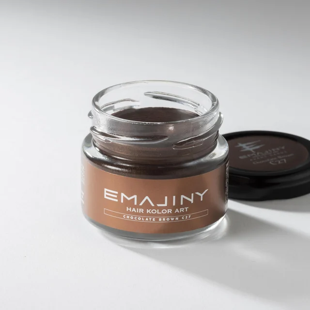 EMAJINY Chocolate Brown C27 Hair Color Wax — 36 g — Product photo 2