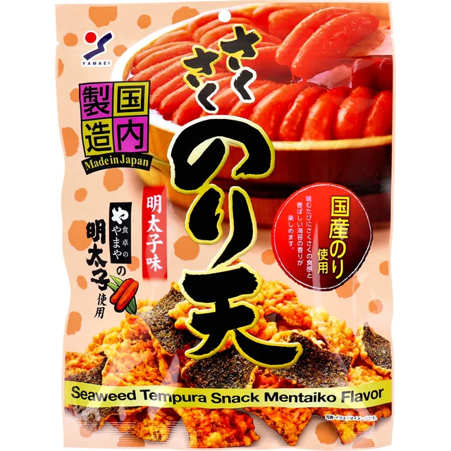 さくさくのり天 食卓のやまや明太子味 63g — 商品写真 1