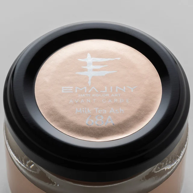 EMAJINY Milk Tea Ash 68A Hair Color Wax — 36 g — Product photo 3