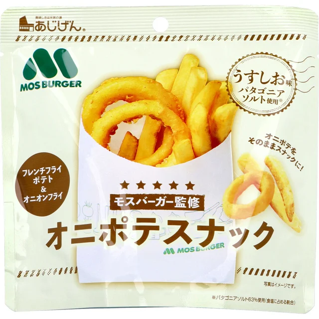 摩斯漢堡監製 洋蔥馬鈴薯綜合零食 薄鹽口味 40 g — 商品照片 1