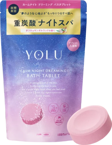 YOLU Calm Night Dreaming Bath Tablets 6 Tablets