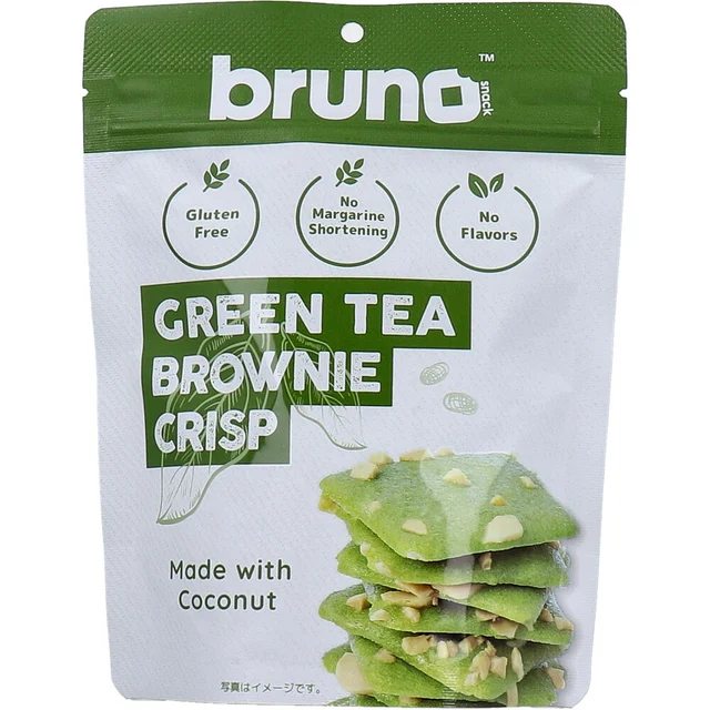 BRUNO SNACK 酥脆綠茶布朗尼 60 g — 商品照片 1