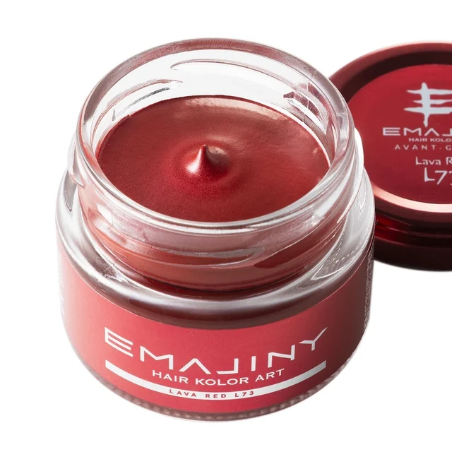 EMAJINY Lava Red L73 Hair Color Wax — 36 g