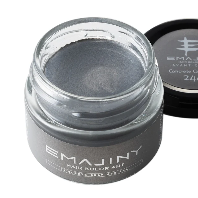 EMAJINY Concrete Gray Ash 24A Hair Color Wax — 36 g — Product photo 4