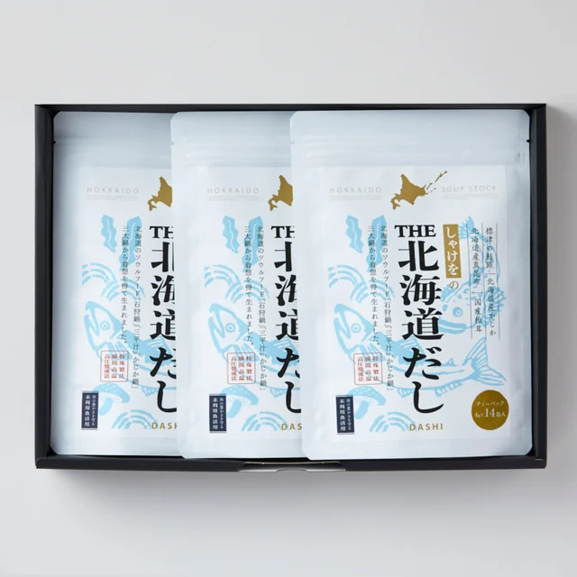 THE Hokkaido Dashi (14 Sachets × 3 Bags) Gift Set — Product photo 12