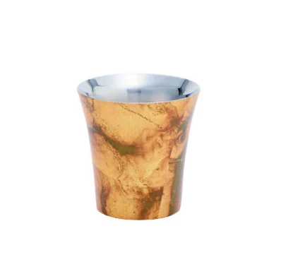 SHI-MOA Tsuki-awase Double-Wall Tumbler — Ukon — 260 mL — Product photo 1