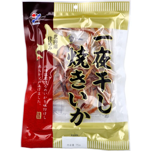 北海道仕込 一夜干烤魷魚 75 g — 商品照片 1