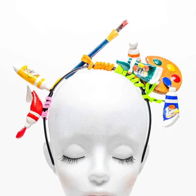 Crazy Hair Day 絵の具アクセサリー＆カラーワックス — 商品写真 12
