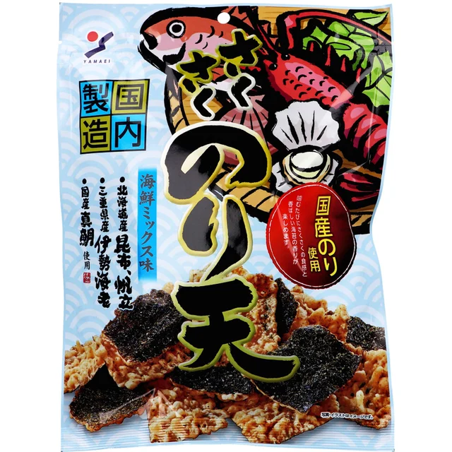 さくさくのり天 海鮮ミックス味 70g — 商品写真 1