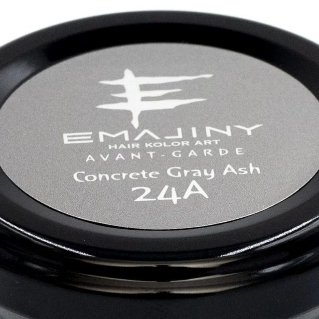 EMAJINY Concrete Gray Ash 24A Hair Color Wax — 36 g — Product photo 3