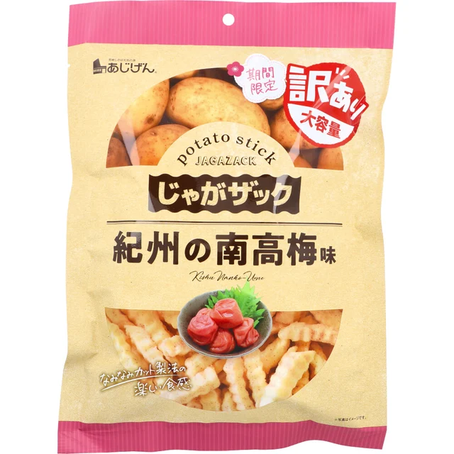じゃがザック 紀州の南高梅味 160g — 商品写真 1
