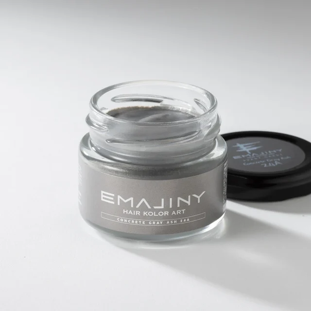 EMAJINY Concrete Gray Ash 24A Hair Color Wax — 36 g — Product photo 2