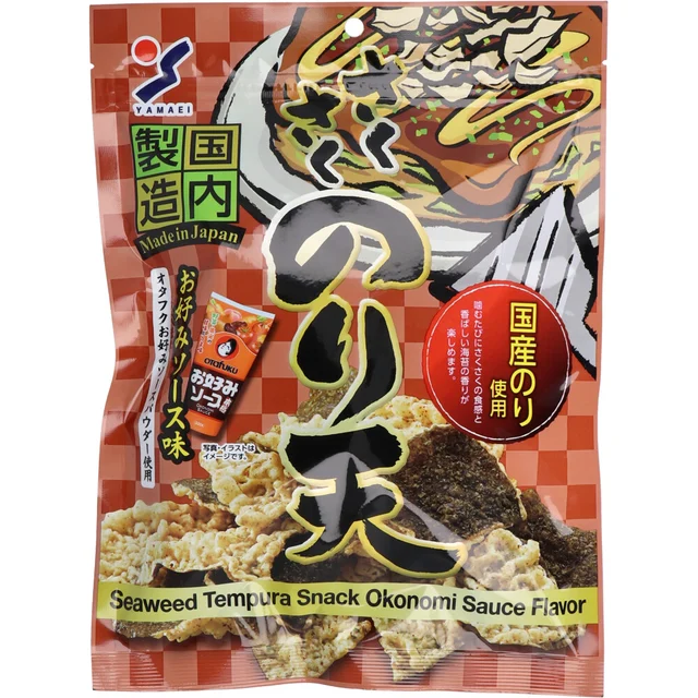 Crispy Nori Tempura — Okonomiyaki Sauce Flavor — 63 g — Product photo 1