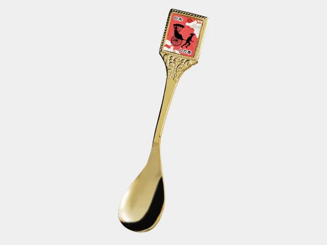 ARTiSAN Postage Stamp Spoon — Rickshaw / 129 mm — Product photo 1