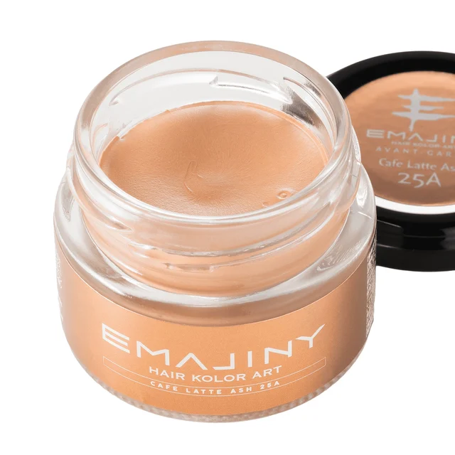 EMAJINY Cafe Latte Ash 25A Hair Color Wax — 36 g