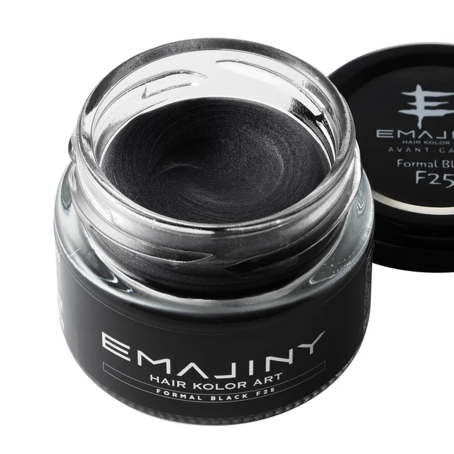 EMAJINY Formal Black F25 Hair Color Wax — 36 g — Product photo 4