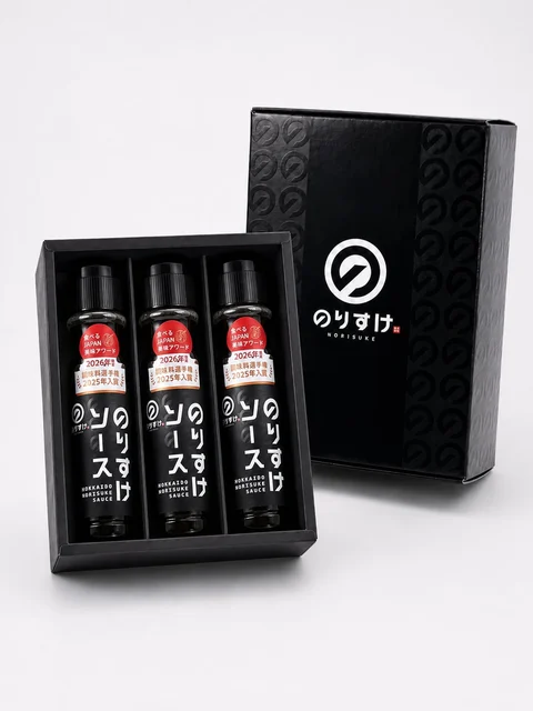 Norisuke 海苔醬汁禮盒 — 200 mL × 3瓶 — 商品照片 2