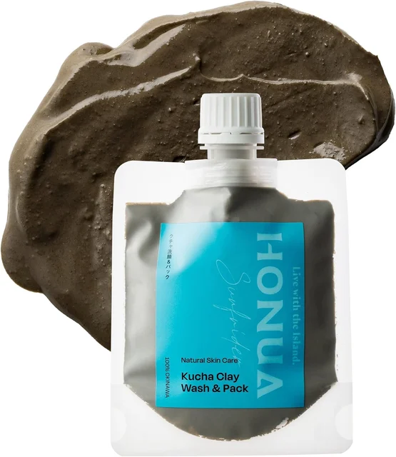 HONUA 沖縄クチャ クレイ洗顔＆泥パック 100 g — 商品写真 6