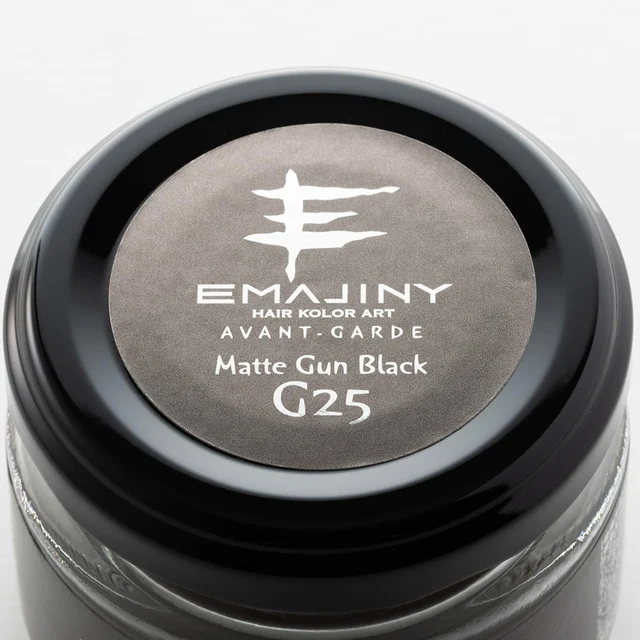 EMAJINY Matte Gun Black G25 Hair Color Wax — 36 g — Product photo 2