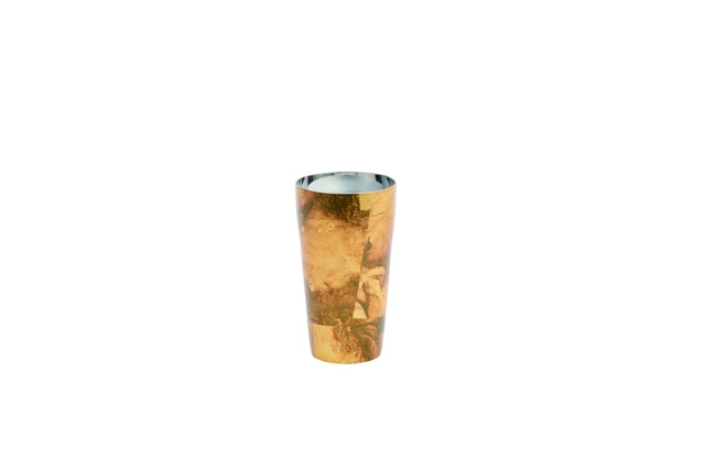 漆磨 SHI-MOA 月袷雙層杯 — ウコン — 310 mL — 商品照片 1