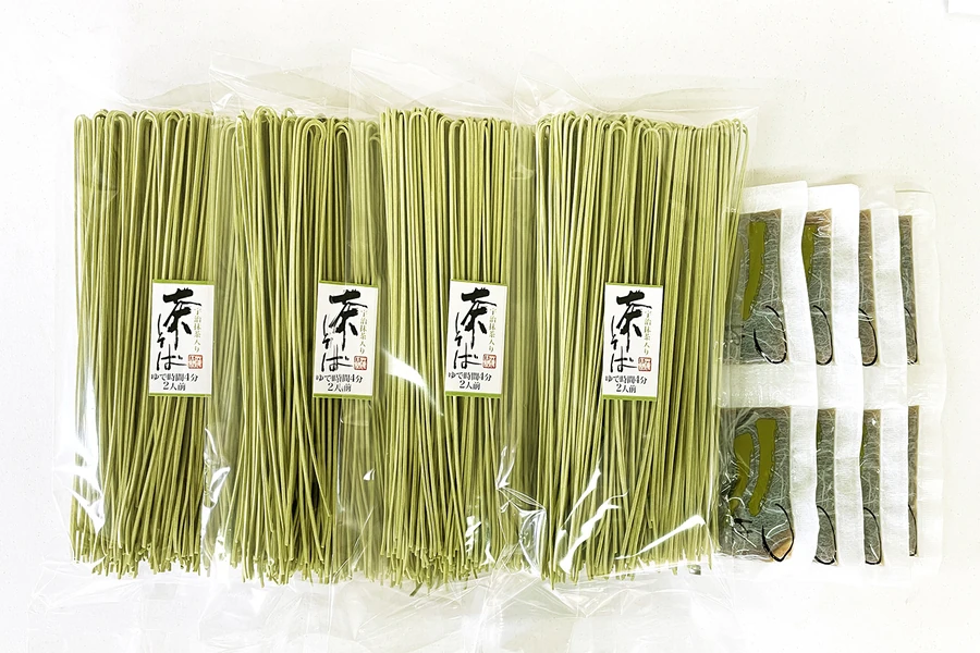 Irregular-Length Cha Soba Home Pack — 8 Servings — BT-4