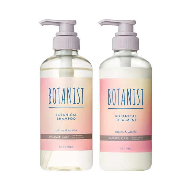 BOTANIST Damage CareShampoo / Treatment Cherry Blossom & Vanilla Scent — Product photo 3